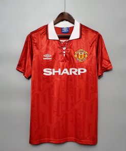 1992/1994 Retro Manchester United Home Football Shirt  Thai Quality