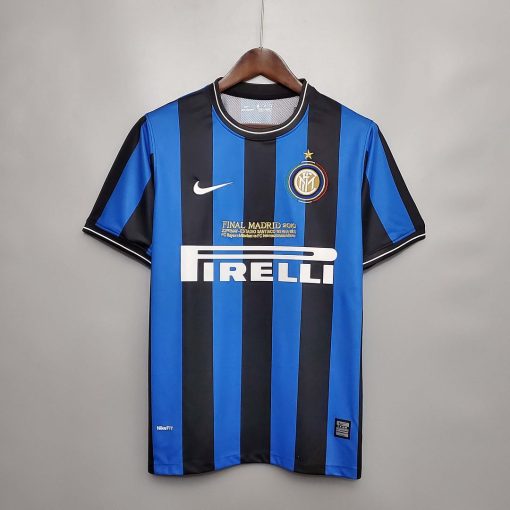 2009/2010 Retro Internazionale Milan Home Football Jersey Thai Quality