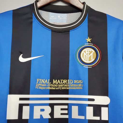 2009/2010 Retro Internazionale Milan Home Football Jersey Thai Quality