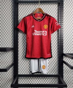 2023/2024 Manchester United Home Football Shirt Thai Quality Kids Size