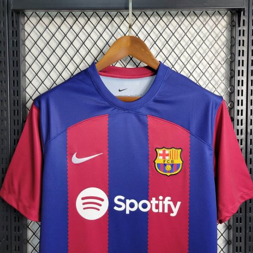 2023/2024 Barcelona Home Football Shirt  Thai Quality