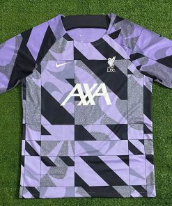 2023/2024 Liverpool Training Wear Purple Football Shirt