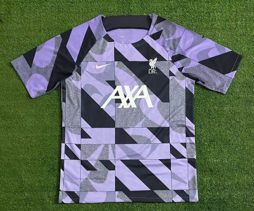 2023/2024 Liverpool Training Wear Purple Football Shirt