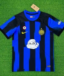 2023/2024 Inter Milan Home Ninja Turtle Edition Football JerseyQuality Thai