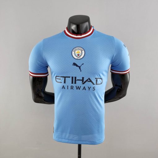 2022/2023 Player Version Manchester City Home Football Shirt  Thai Quality