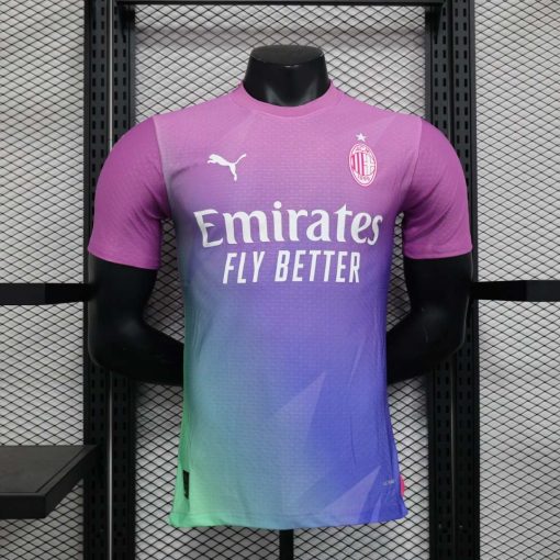 2023/2024 Player Version AC Milan Third Away Soccer Jersey  Thai Quality