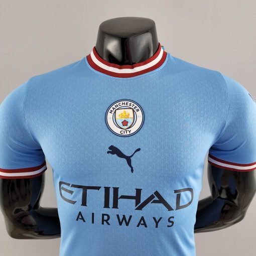 2022/2023 Player Version Manchester City Home Football Shirt  Thai Quality