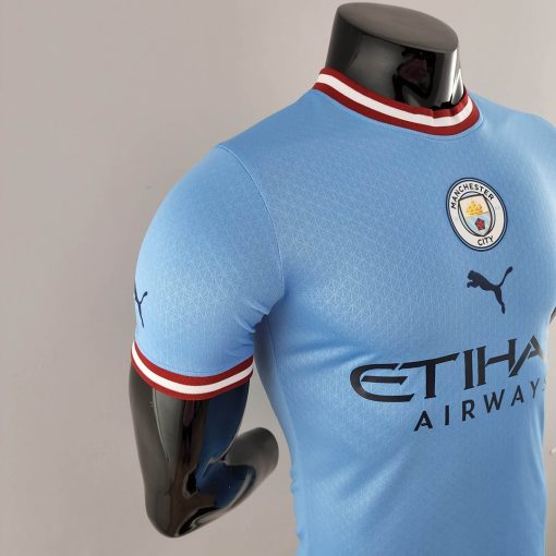 2022/2023 Player Version Manchester City Home Football Shirt  Thai Quality