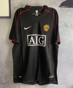 2007/2008 Retro Manchester United Third Away Football Shirt Thai Quality