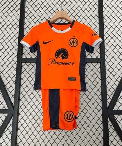 2023/2024 Internazionale Milan Third Away Football Jersey Quality Thai Kids Size