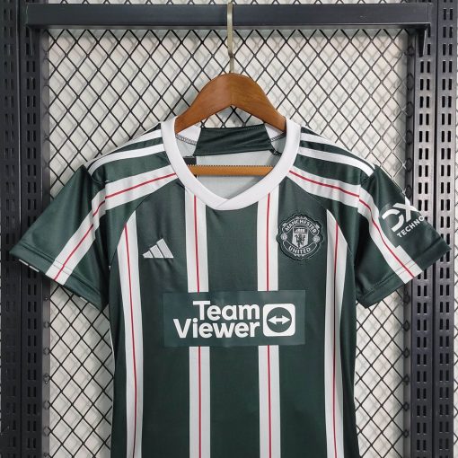 2023/2024 Manchester United Away Football Shirt Thai Quality Kids Size