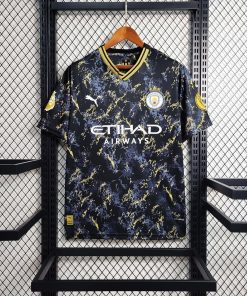 2023/2024 Manchester City Special Edition Black Football Shirt  Thai Quality