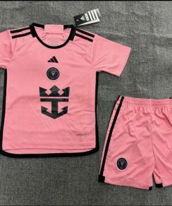 2024/2025 Inter Miami Home Soccer Jersey Thai Quality Kids Size