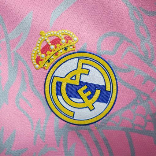 2023/2024 Real Madrid Chinese Dragon Pink Football Shirt