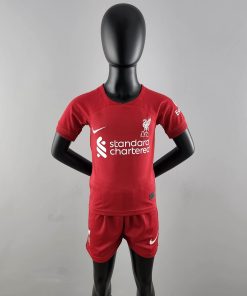 Kids Size 2022/2023 Liverpool Soccer Jersey Thai Quality Home