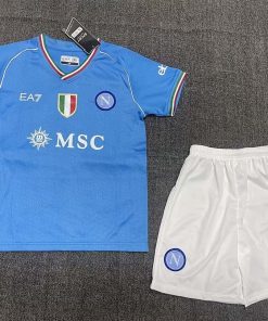 2023/2024 Napoli Home Soccer Jersey  Thai Quality Kids Size