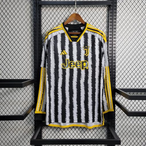 2023/2024 Long Sleeve Juventus Home  Thai Quality