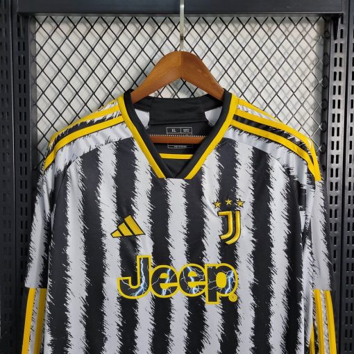 2023/2024 Long Sleeve Juventus Home  Thai Quality