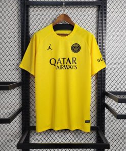 2023/2024 Psg Paris Saint-Germain Training Wear Yellow