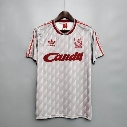 1989/1991 Retro Liverpool Away Football Shirt  Thai Quality