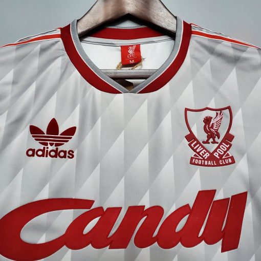 1989/1991 Retro Liverpool Away Football Shirt  Thai Quality