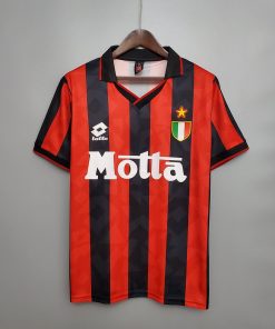 1993/1994 Retro AC Milan Home Football Shirt  Thai Quality