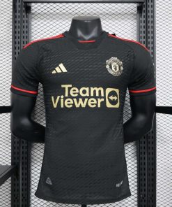 2023/2024 Player Version Manchester United Special Edition Black Football Shirt  Thai Quality