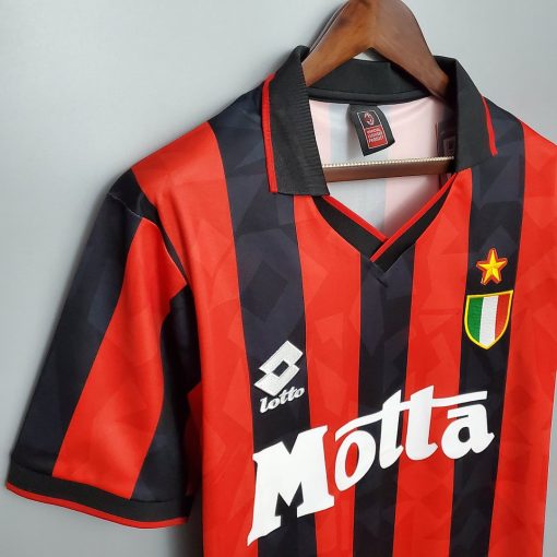 1993/1994 Retro AC Milan Home Football Shirt  Thai Quality