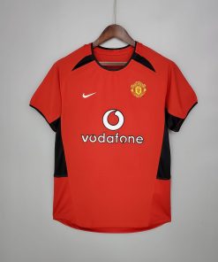 2002/2004 Retro Manchester United Home Football Shirt  Thai Quality