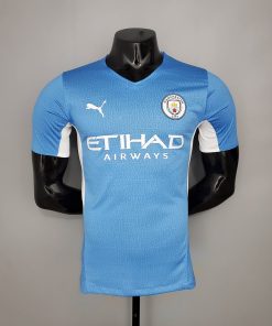 Player Version Manchester City Football Shirt Home 2021/2022  Thai Quality