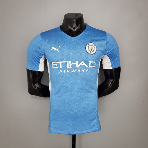 Player Version Manchester City Football Shirt Home 2021/2022  Thai Quality