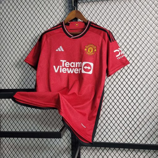 2023/2024 Manchester United Home Football Shirt  Thai Quality