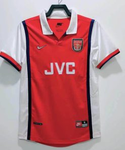 1998/1999 Retro Arsenal Home Football Shirt Thai Quality