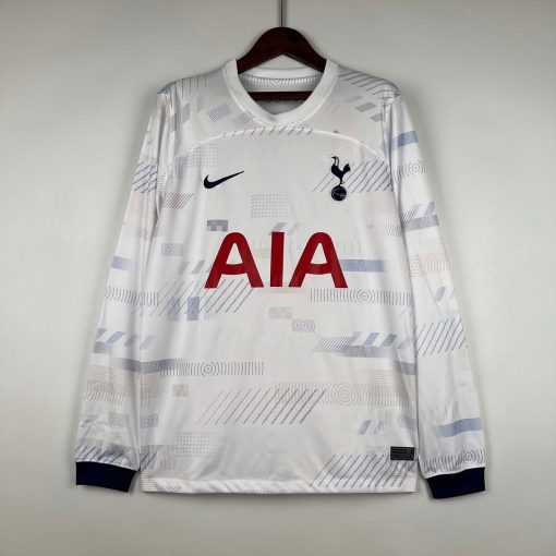 2023/2024 Long Sleeve Tottenham Home Football Shirt  Thai Quality