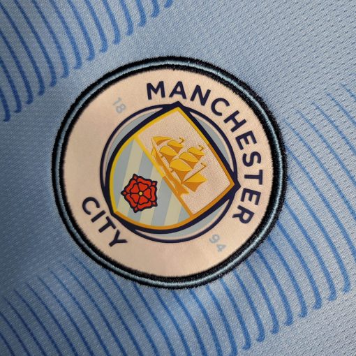 2023/2024 Long Sleeve Manchester City Home Football Shirt  Thai Quality