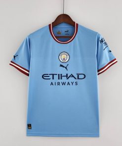 2022/2023 Manchester City Home Football Shirt Thai Quality