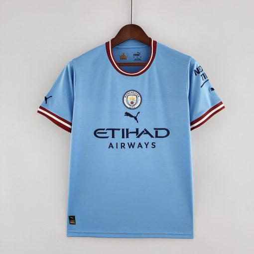 2022/2023 Manchester City Home Football Shirt Thai Quality