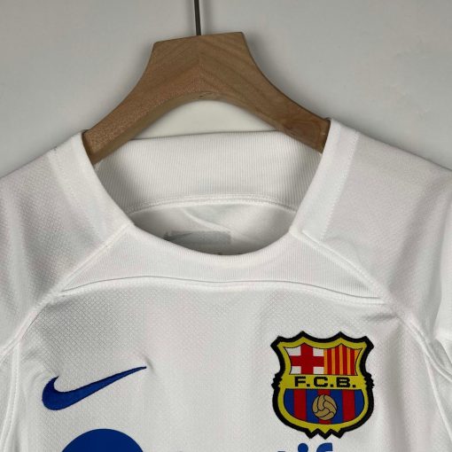 2023/2024 Barcelona Away Football Shirt  Thai Quality Kids Size