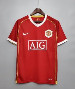 2006/2007 Retro Manchester United Home Football Shirt  Thai Quality