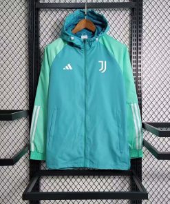 2023/2024 Juventus Windbreaker Light green Edge