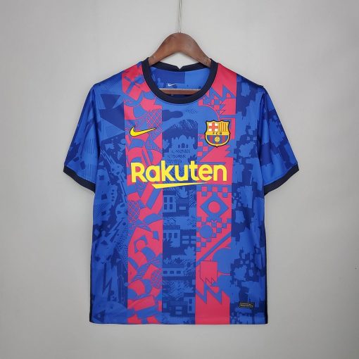 Barcelona Football Shirt 2021 / 2022  Thai Quality Third Away