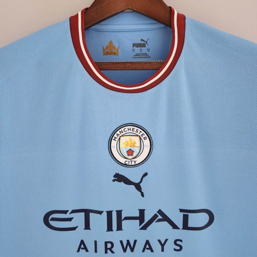 2022/2023 Manchester City Home Football Shirt Thai Quality