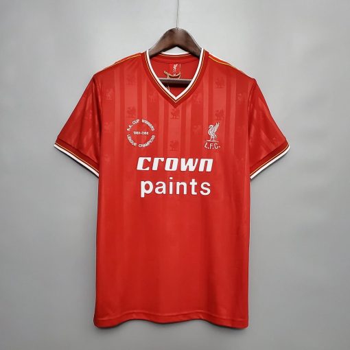 1985/1986 Retro Liverpool Home Football Shirt  Thai Quality