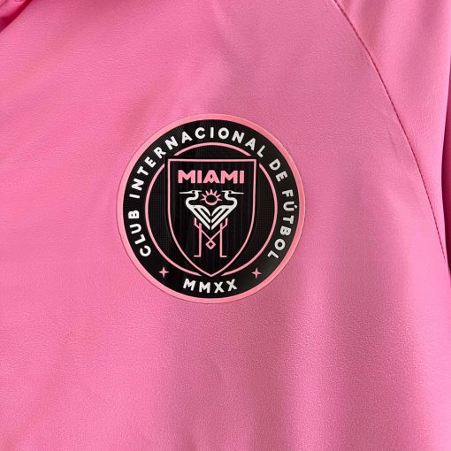 2023 Inter Miami Windbreaker （pink-black） Soccer Jersey Thai Quality