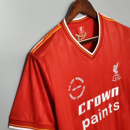 1985/1986 Retro Liverpool Home Football Shirt  Thai Quality