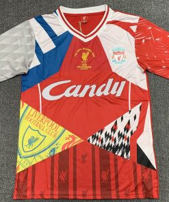 Retro Liverpool Hybrid Commemorative Edition Football Shirt  Thai Quality