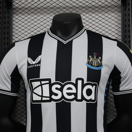 2023/2024 Player Version Newcastle United Home Soccer Jersey