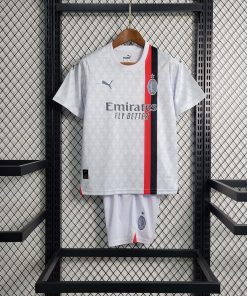 2023/2024 AC Milan Away Soccer Jersey  Thai Quality Kids Size