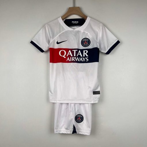 2023/2024 Psg Paris Saint-Germain Away Football Shirt  Thai Quality Kids Size