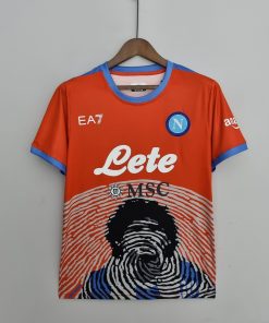 Napoli Soccer Commemorative Edition Red Jersey 2021/2022  Thai Quality